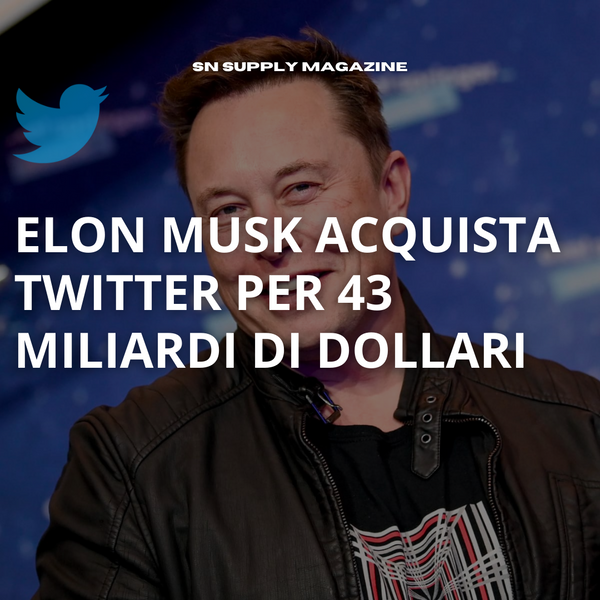 Elon Musk acquista Twitter per 43 miliardi di dollari!