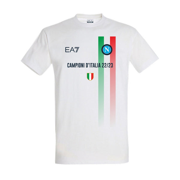 SSC Napoli T-Shirt Ufficiale Campioni d'Italia 2022/2023
