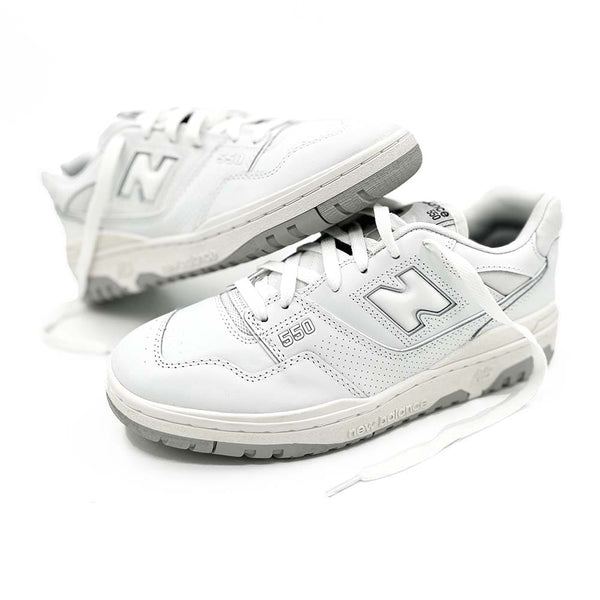 New Balance 550 White Grey - BB550PB1 - Sn Supply Solo Sneakers Originali